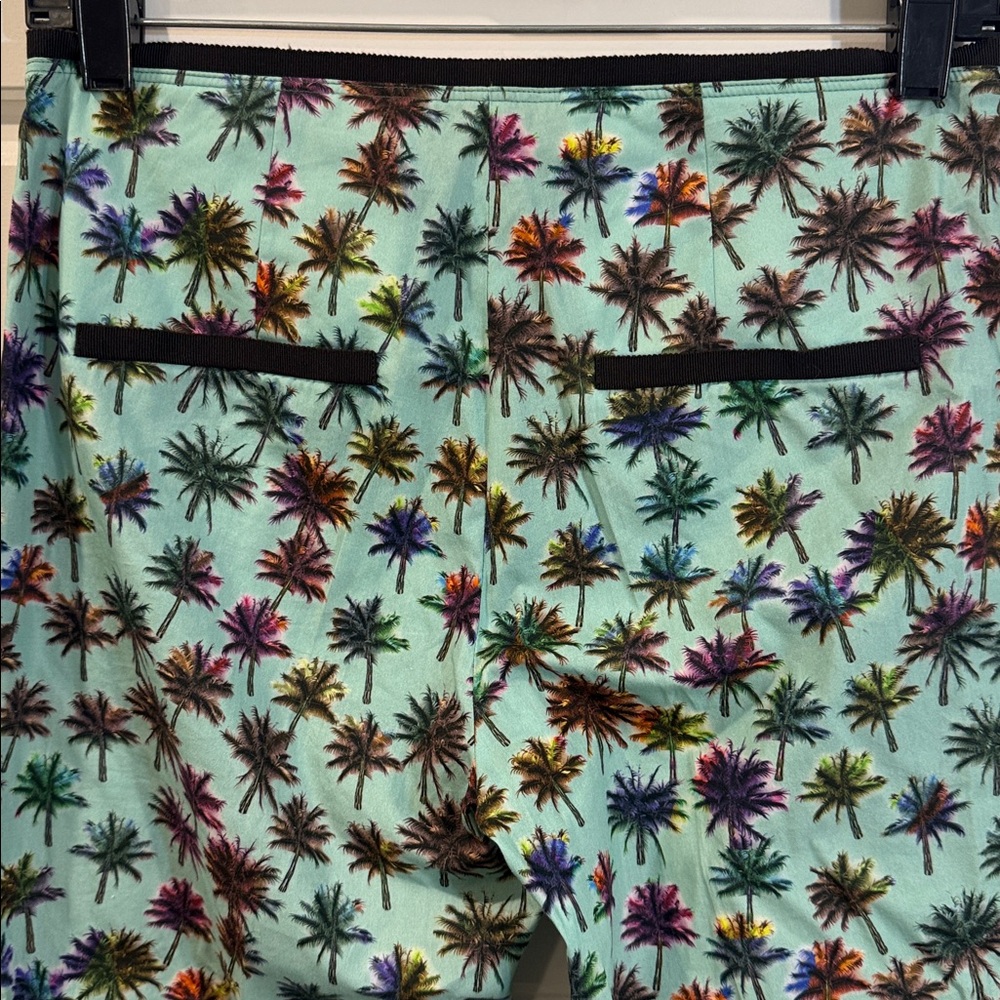 Dorothee Schumacher women's capri pants psychedelic palms 1/XS NWT - Picture 8 of 12